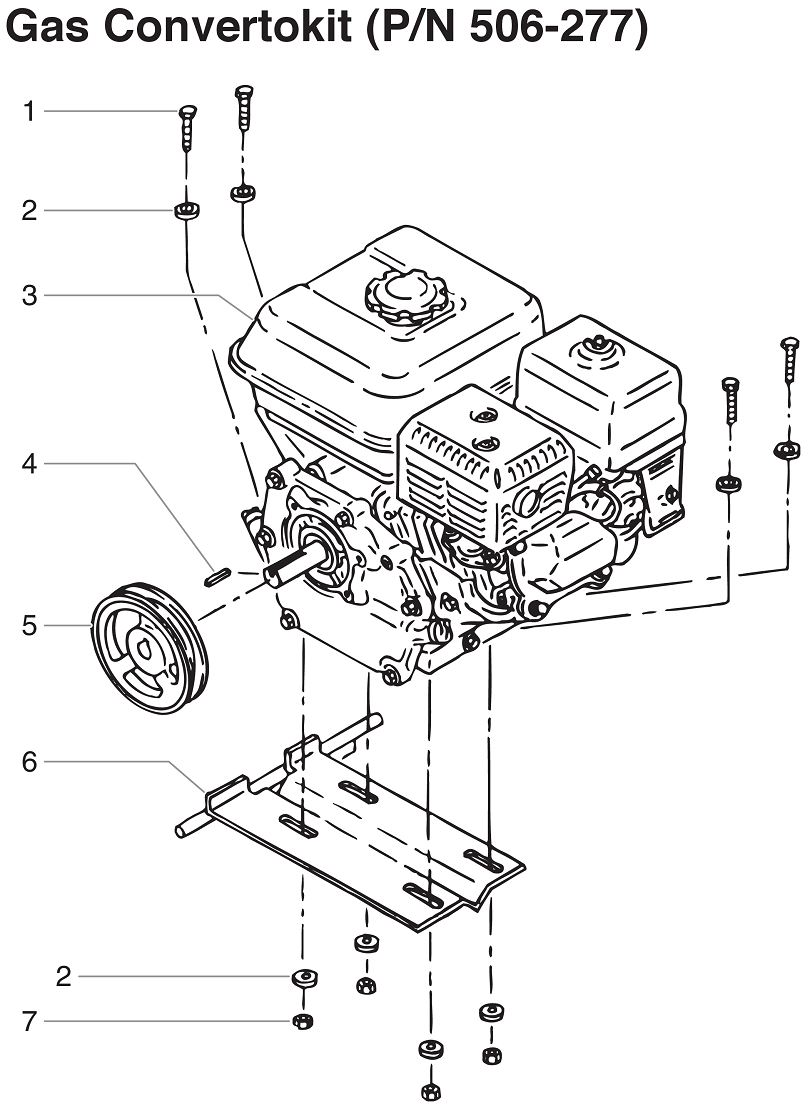 PowrTwin 12000GH Gas Convertokit